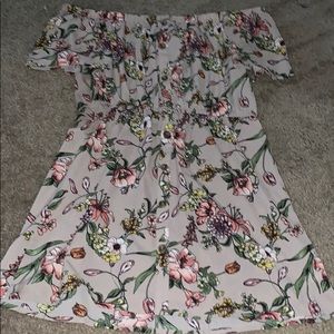 floral dress (never worn) size L
